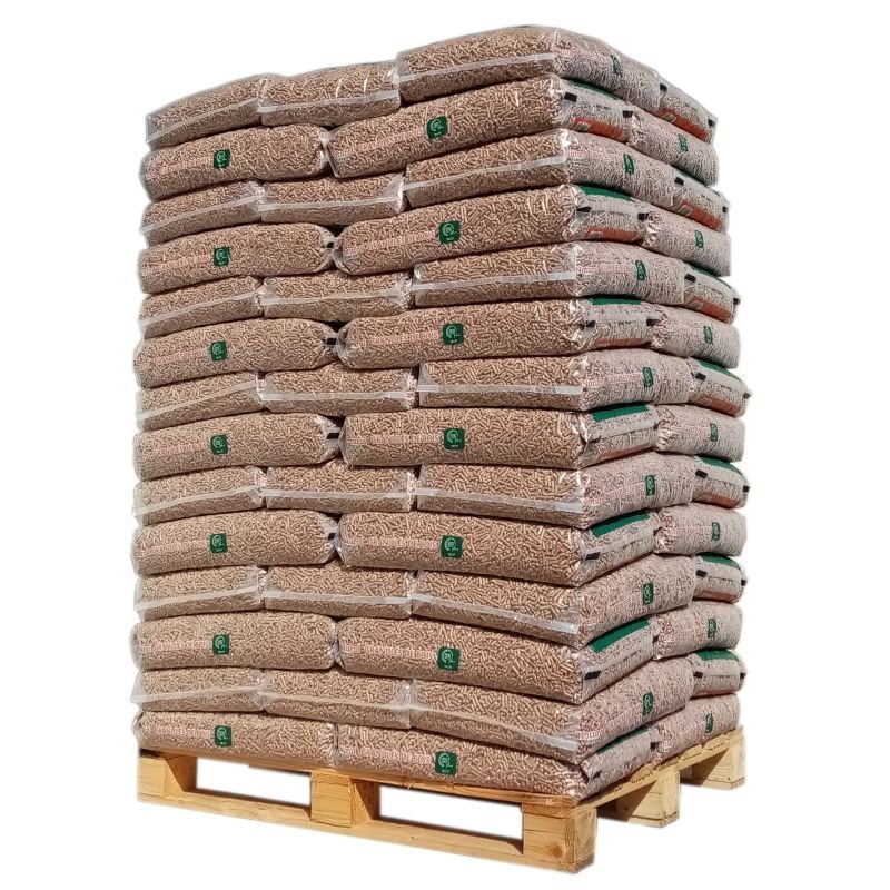 PELLET NATURAL ENERGIE – PALLET DI 65 SACCHI DA 15 KG